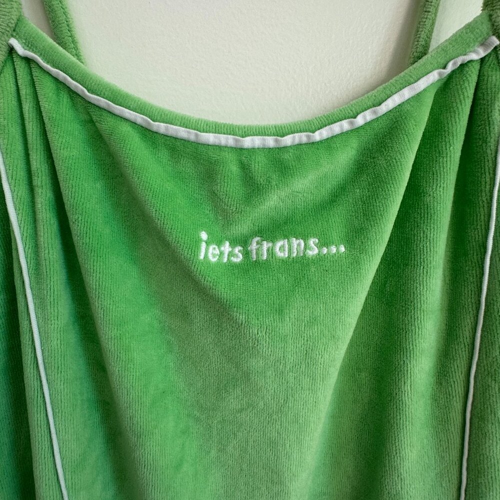 iets frans... Green Mini Dress